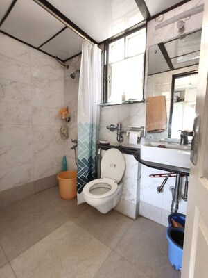 Bathroom in 2 BHK Apartment at Nyati Eternity, Mohammadwadi – for Sale