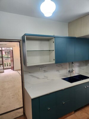 Kitchen in 2 BHK Builder Floor at Signature Global City 81, Sector 81 – for Rent