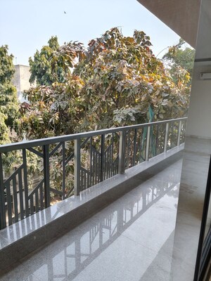 Balcony in 4 BHK Builder Floor at Defence Colony – for Rent