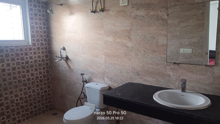 Bathroom, solitairian-city-centre Studio 500 Sq.Ft. Apartment In Knowledge Park 3 Greater Noida Greater Noida 10195091