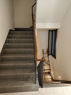 Staircase in 4 BHK Builder Floor at Defence Colony – for Rent