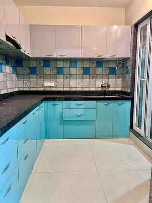 Kitchen in 2 BHK Apartment at Paradise Sai World City Phase 2, New Panvel – for Rent