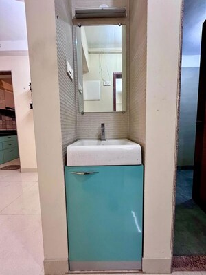 Building Lobby in 2 BHK Apartment at Paradise Sai World City Phase 2, New Panvel – for Rent