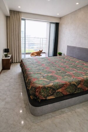 Bedroom in 2.5 BHK Apartment at Sai Sparsh Usha Kiran Heights, Bhayandar East – for Rent