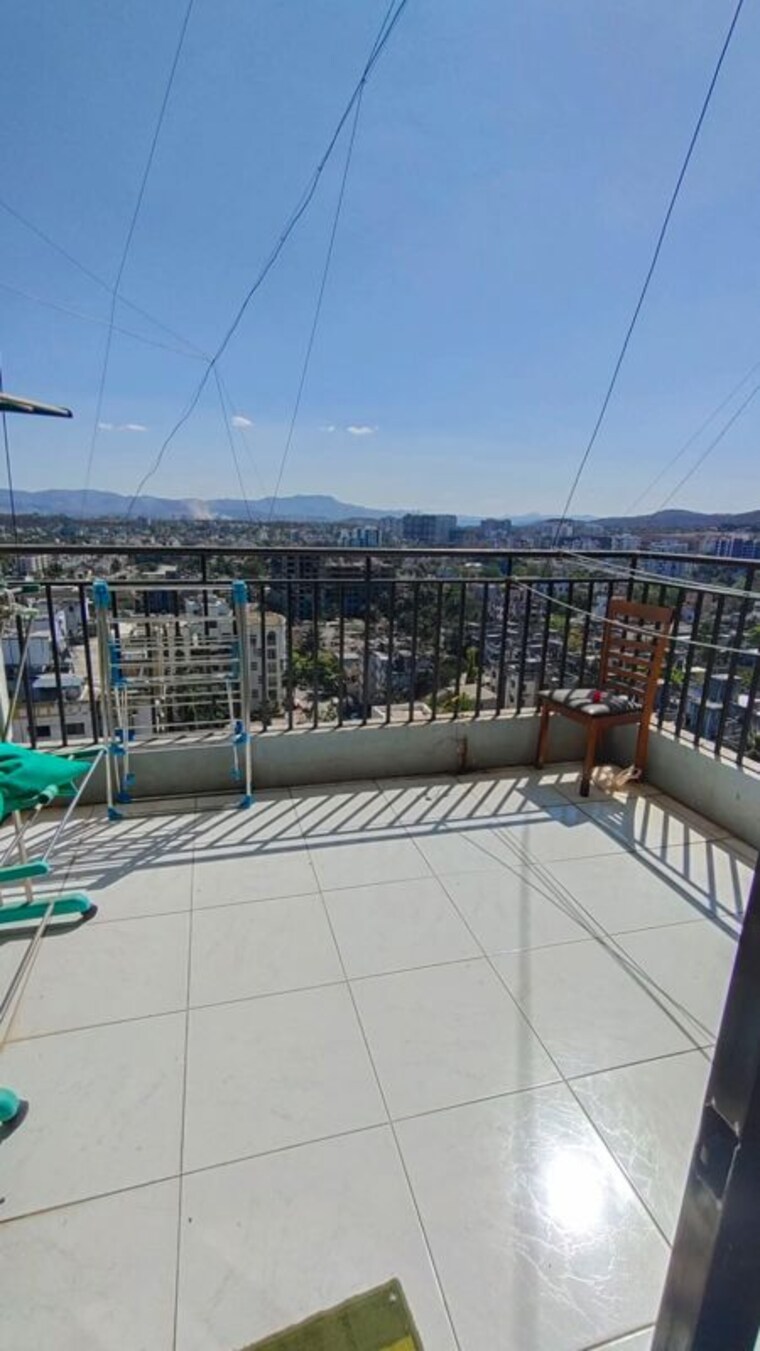 Balcony, rahul-towers 2 Bedroom 1000 Sq.Ft. Apartment In Kothrud Pune 10195121