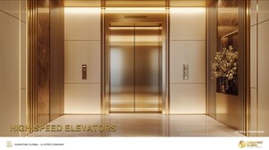 Lift in 3 BHK Apartment at Signature Global Cloverdale, Sector 71 – for Sale