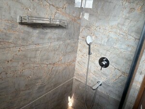 Bathroom in 4 BHK Builder Floor at Srishti Greenfield Homes, Green Fields Colony – for Sale