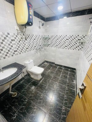 Bathroom in 3 BHK Apartment at Saya Gold Avenue, Vaibhav Khand – for Sale