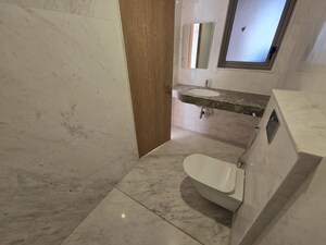 Bathroom in 3 BHK Apartment at Lodha Bellagio, Powai – for Rent