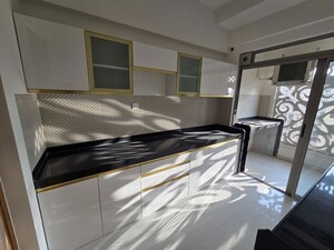 Kitchen in 3 BHK Apartment at Lodha Bellagio, Powai – for Rent