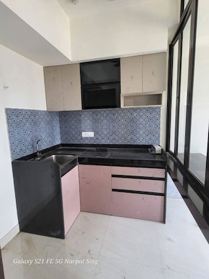 Kitchen in 1 BHK Apartment at Lodha Crown Quality Homes, Majiwada – for Sale