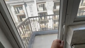 Balcony in 2 BHK Builder Floor at Signature Global City 81, Sector 81 – for Rent