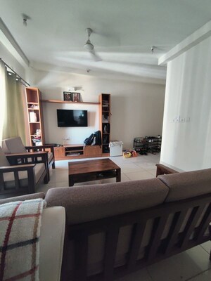 Living Room in 3 BHK Apartment at Eaton Park At The Prestige City, Sarjapur Road – for Rent