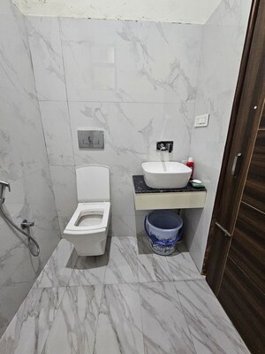 Bathroom in 3 BHK Apartment at Aura Homes, Patiala Road – for Rent