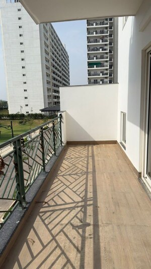 Balcony in 2.5 BHK Builder Floor at Central Park Cerise Suites, Sohna Sector 33 – for Rent