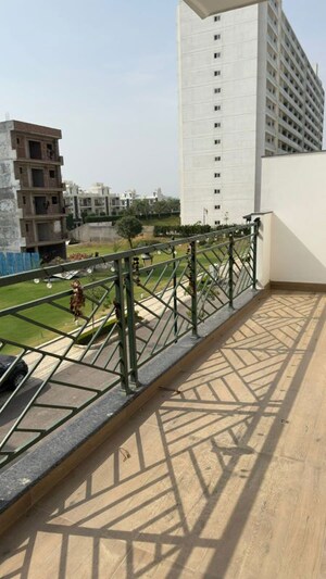 Balcony in 2.5 BHK Builder Floor at Central Park Cerise Suites, Sohna Sector 33 – for Rent