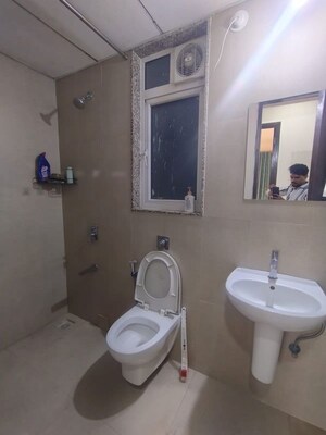 Washroom in 2 BHK Apartment at Runwal Forests, Kanjurmarg West – for Rent