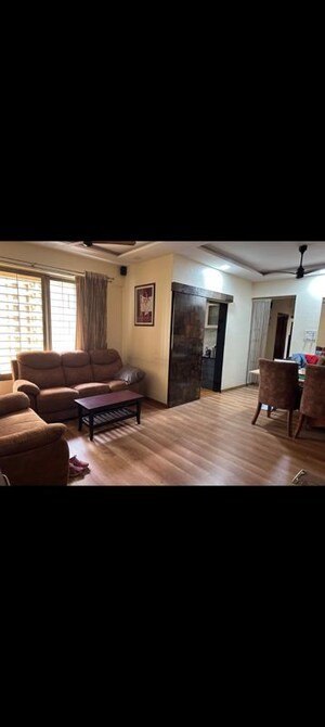 Living Room in 3 BHK Apartment at Neelkanth Palms, Kapur Bawdi – for Rent