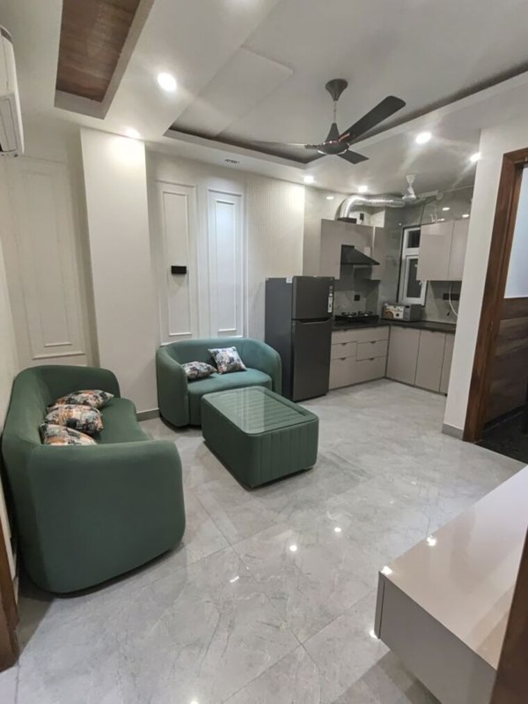 Living Room, global-foyer 2 Bedroom 1680 Sq.Ft. Builder Floor In Sector 43 Gurgaon 10114534