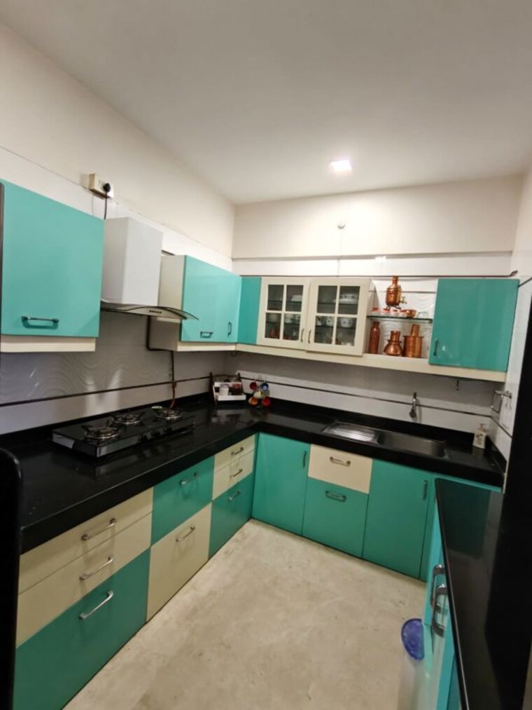 Kitchen, karve-putala 2 Bedroom 1090 Sq.Ft. Apartment In Kothrud Pune 10195256