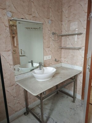 Bathroom in 5 BHK Builder Floor at Anand Lok – for Rent