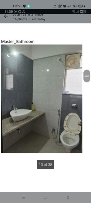 Bathroom in 2 BHK Apartment at Chordia Icon Linera, Wakad – for Sale