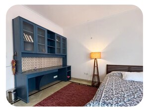 Bedroom in 3 BHK Apartment at Greater Kailash – for Rent