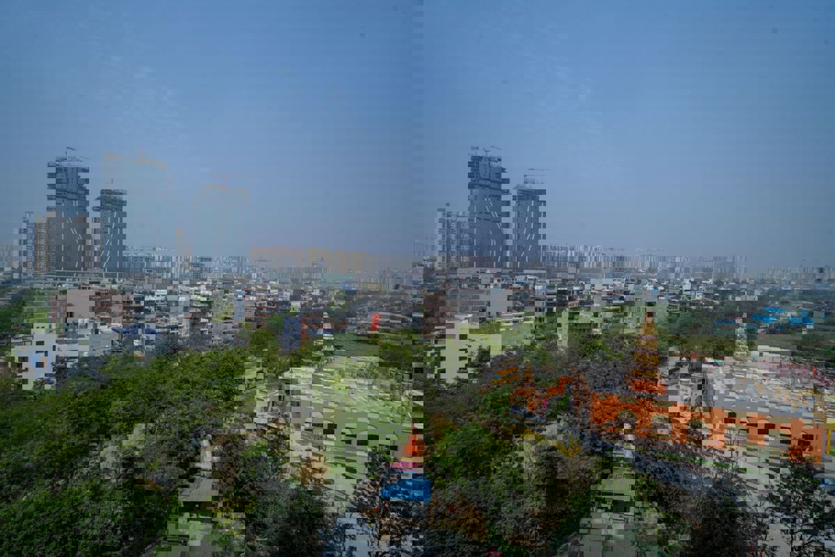 2.5 BHK + Study Room 1185 Sq.Ft. Apartment in Nirala Greenshire