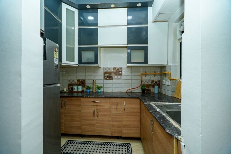 Kitchen, gaur-city-2-14th-avenue 2 Bedroom 955 Sq.Ft. Apartment In Sector 16c Greater Noida Greater Noida 10195341