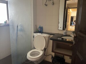 Bathroom in 3 BHK Apartment at Unitech Escape, Sector 50 – for Rent