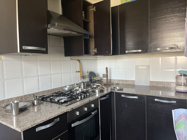 Kitchen, unitech-escape 3 Bedroom 2100 Sq.Ft. Apartment In Sector 50 Gurgaon 10195315