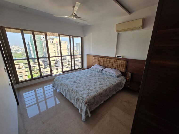Bedroom, shiv-kutir 3 Bedroom 1450 Sq.Ft. Apartment In Khar West Mumbai 10189061