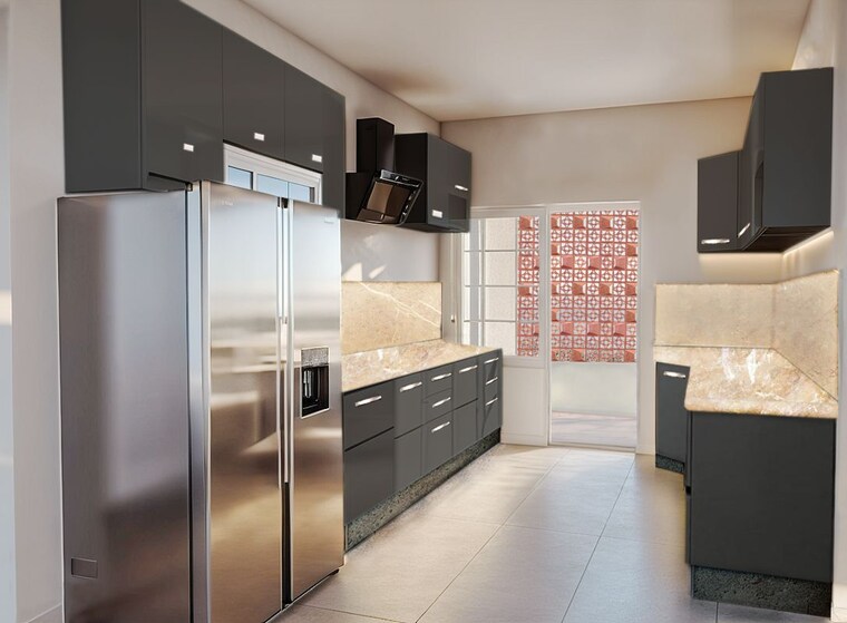Kitchen, manyata-tech-park 3 Bedroom 2157 Sq.Ft. Apartment In Nagavara Bangalore 10182567