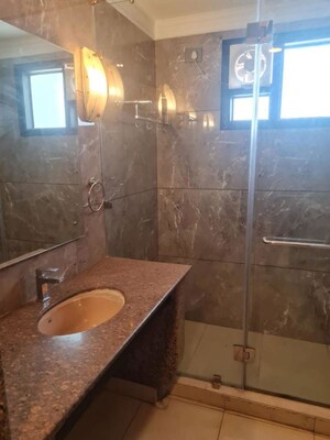 Attached Bathroom in 3.5 BHK Apartment at Ambience Island Lagoon, Sector 24 – for Rent