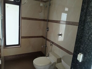 Bathroom in 3 BHK Apartment at Chandak Stella, Goregaon West – for Rent