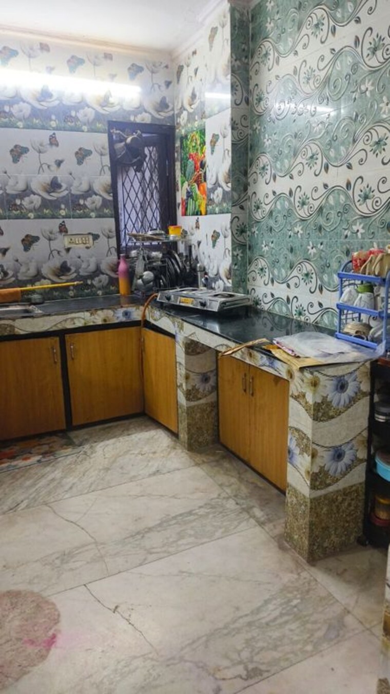 Kitchen, govindpuri 1 Bedroom 600 Sq.Ft. Builder Floor In Govindpuri Delhi 10195429