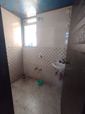Bathroom in 1 BHK Apartment at Cosmos Orchid, Ghodbunder Road – for Rent