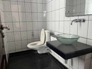 Bathroom in 3 BHK Apartment at Unitech Uniworld Gardens, Sector 47 – for Sale