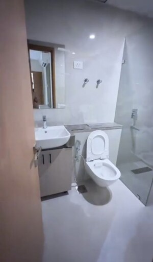 Bathroom in 3 BHK Apartment at M3M Heights, Sector 65 – for Rent