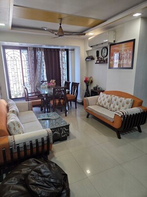 Living Room in 4 BHK Apartment at Gajra Bhoomi Heights, Kharghar – for Sale