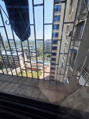 Staircase in 4 BHK Apartment at Gajra Bhoomi Heights, Kharghar – for Sale