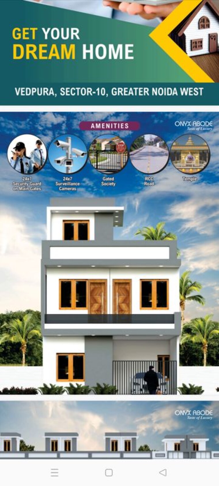 Exterior View, sector 10 greater noida 2 Bedroom 1250 Sq.Ft. Villa In Sector 10 Greater Noida Greater Noida 10195487