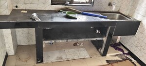 Kitchen in 1 RK Apartment at Vishwaraja Darshan CHS, Parel – for Rent