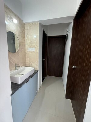 Bathroom in 2 BHK Apartment at Goyal My Home MH 14, Punawale – for Rent