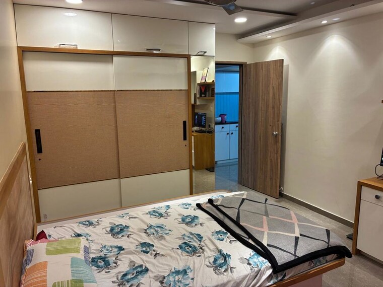 Bedroom, venkatesh-skydale 3 Bedroom 1600 Sq.Ft. Apartment In Hingne Khurd Pune 10195503