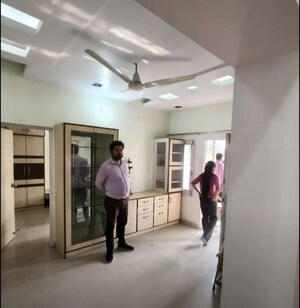 Building Lobby in 3 BHK Apartment at Eldeco Elegante, Vibhuti Khand – for Rent