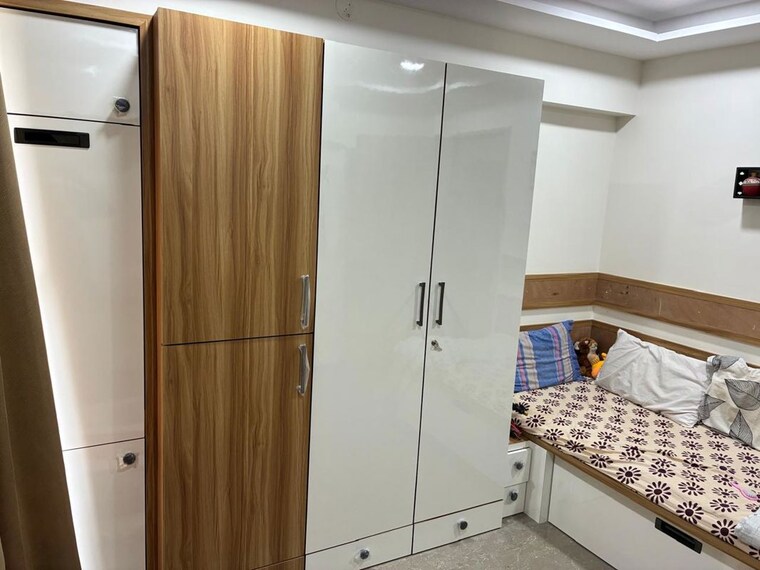 Bedroom, venkatesh-skydale 3 Bedroom 1600 Sq.Ft. Apartment In Hingne Khurd Pune 10195546