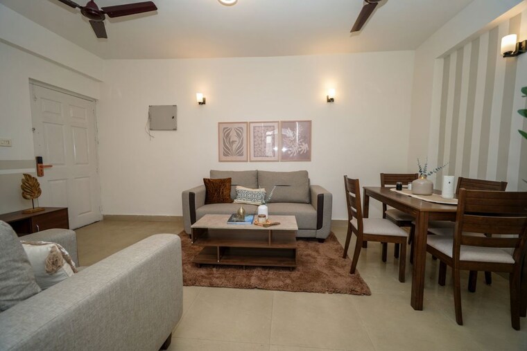 Living Room, supertech-cape-town 2.5 Bedroom 1150 Sq.Ft. Apartment In Sector 74 Noida 10195516