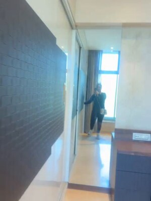 Bathroom in 2 BHK Apartment at One Hiranandani Park, Ghodbunder Road – for Rent