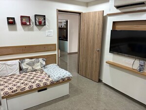 Bedroom in 3 BHK Apartment at Venkatesh Skydale, Hingne Khurd – for Sale
